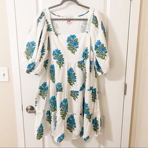 Victoria Dunn Seabrook Blue Hydrangea Dress